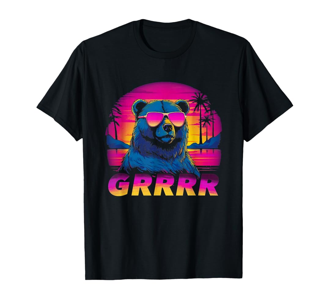 【 PROJECT】24SS★ Icecream Bear T-shirt Smokey's Band Vintage Dyed Unisex Short Sleeve Tee – The